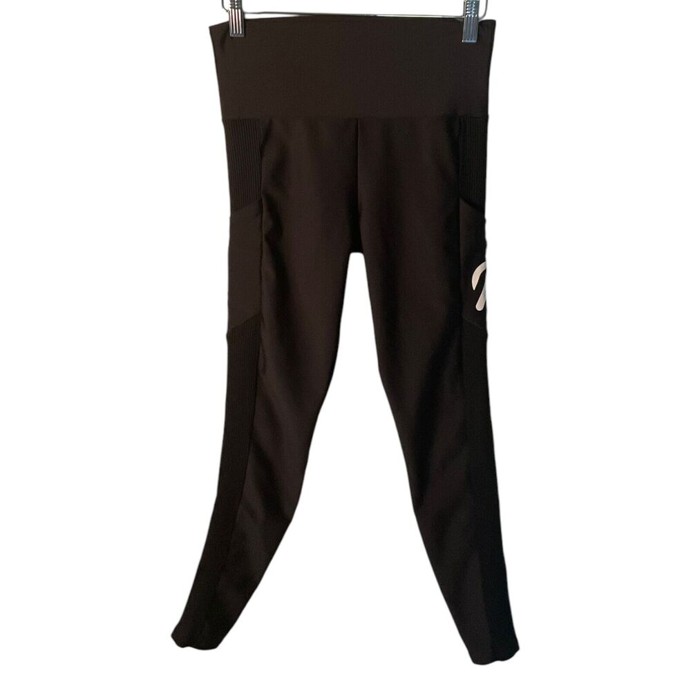 Peloton Women's‎ Black High Waisted Side Pocket Activewear Pants Size Medium